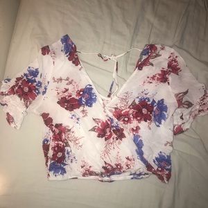 Floral Crop Top